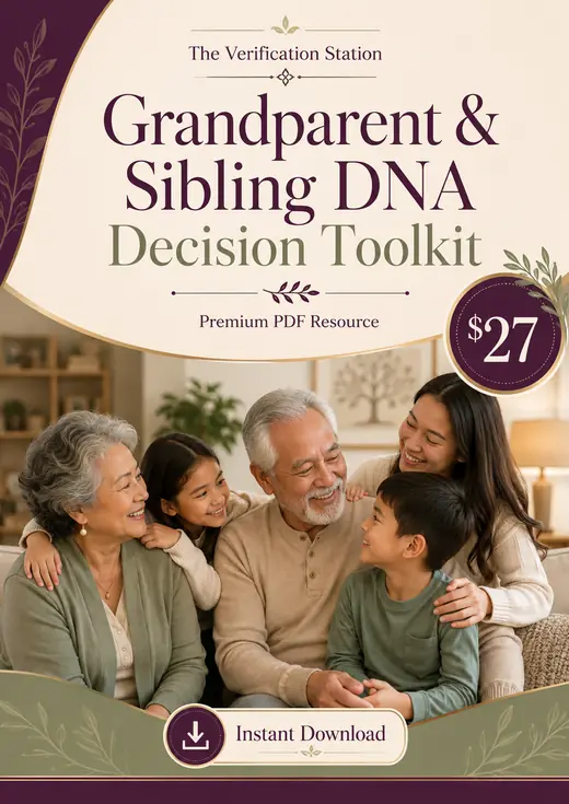 Grandparent & Sibling DNA Decision Toolkit cover