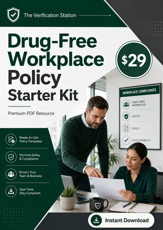 Drug-Free Workplace Policy Starter Kit cover